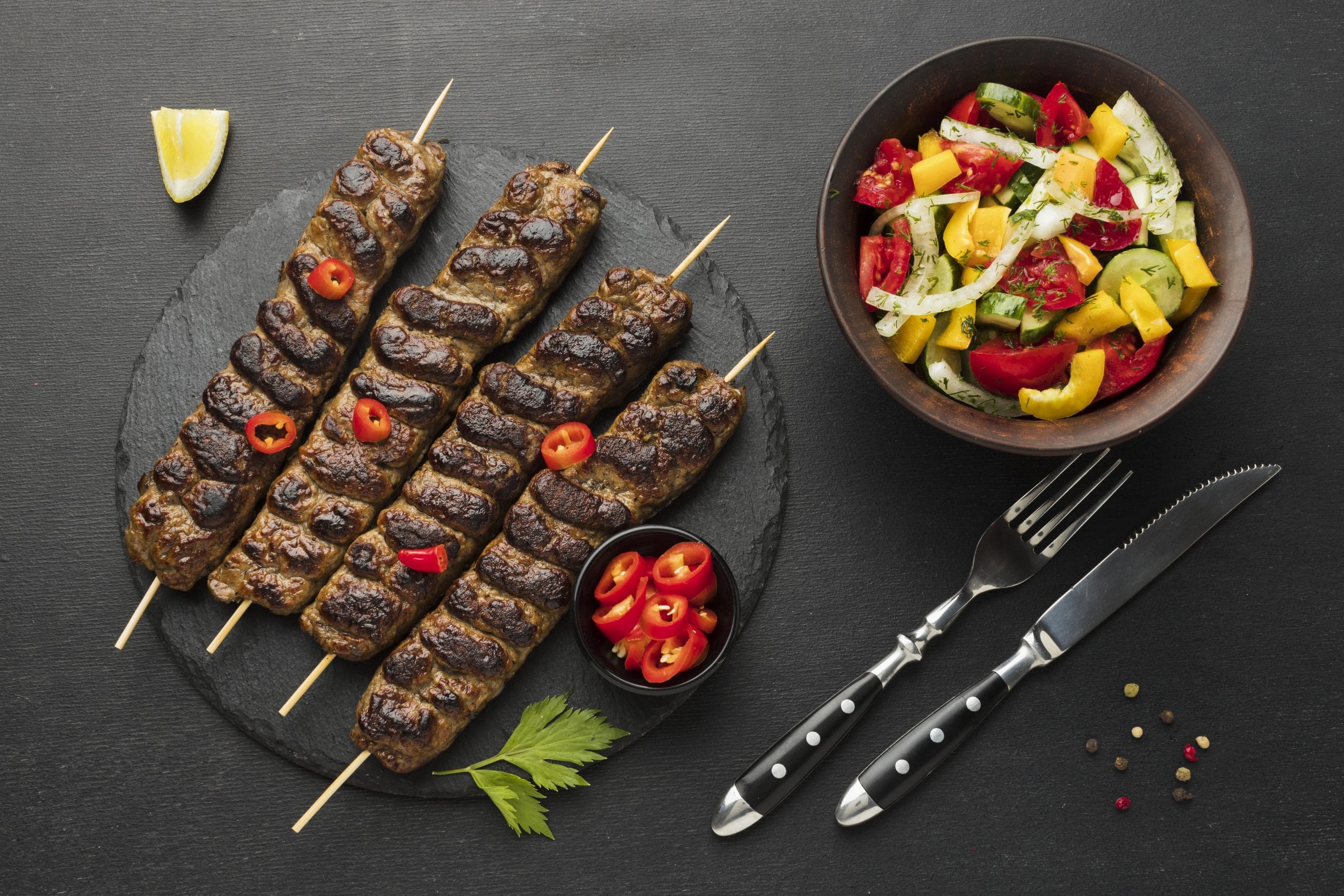 Mutton Seekh Kebab