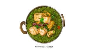 Keto Palak Paneer